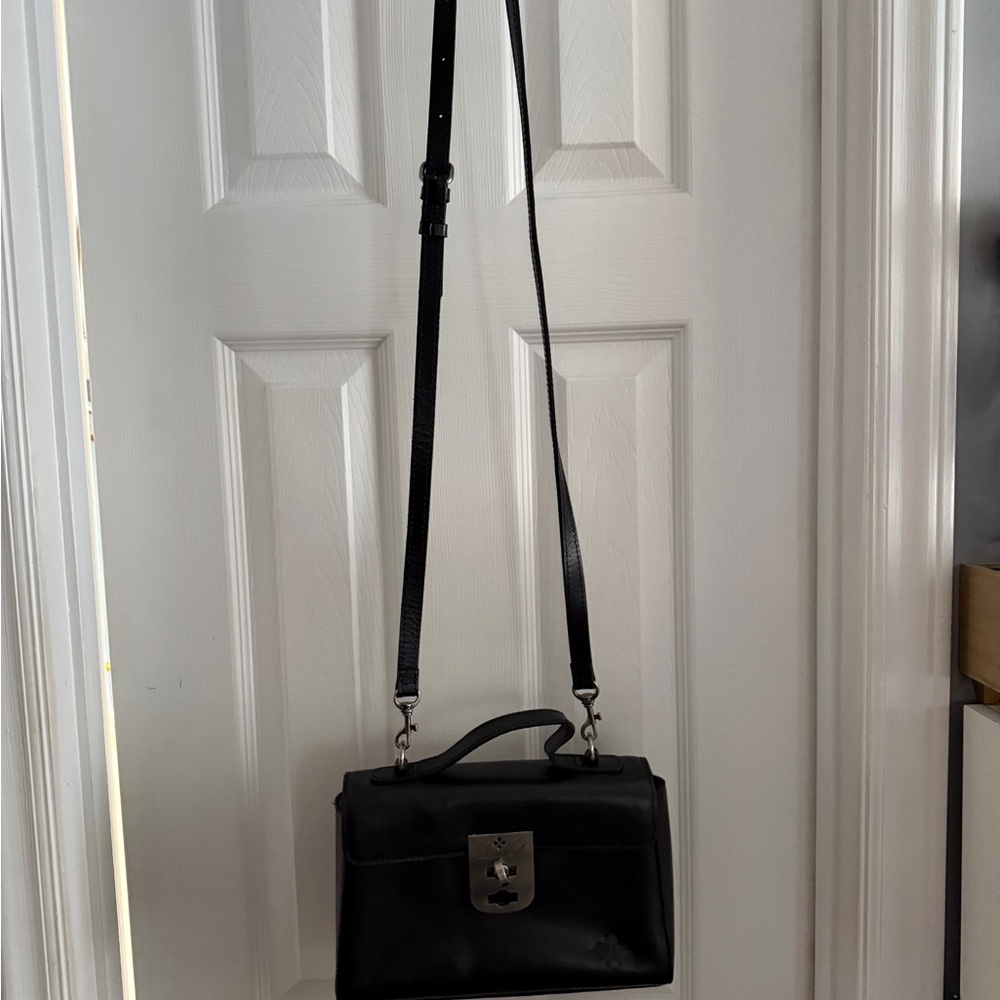 Patricia Nash Black Leather Heritage Bag - Picture 6 of 10